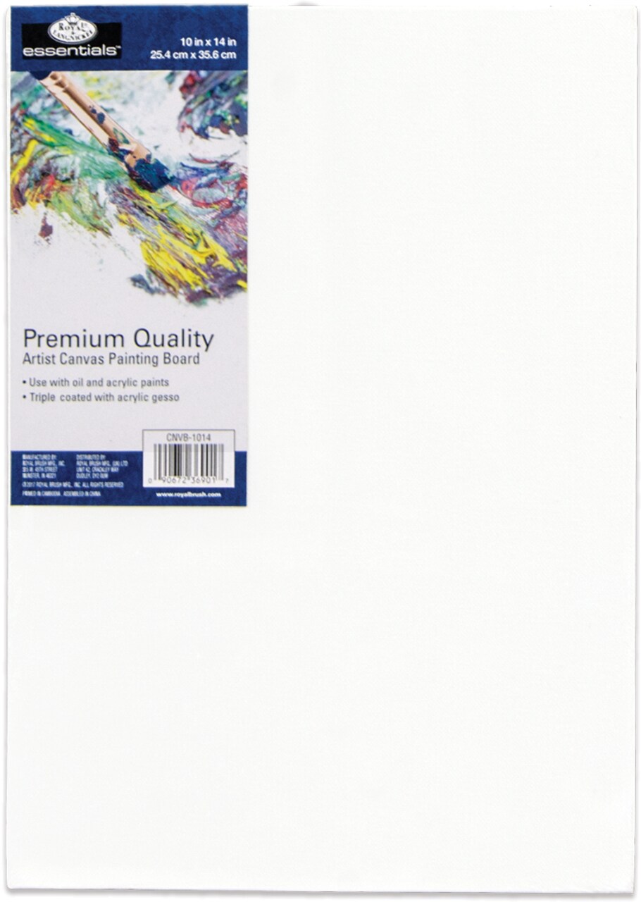 Royal Langnickel essentials(TM) Premium Canvas Board-10"x14"